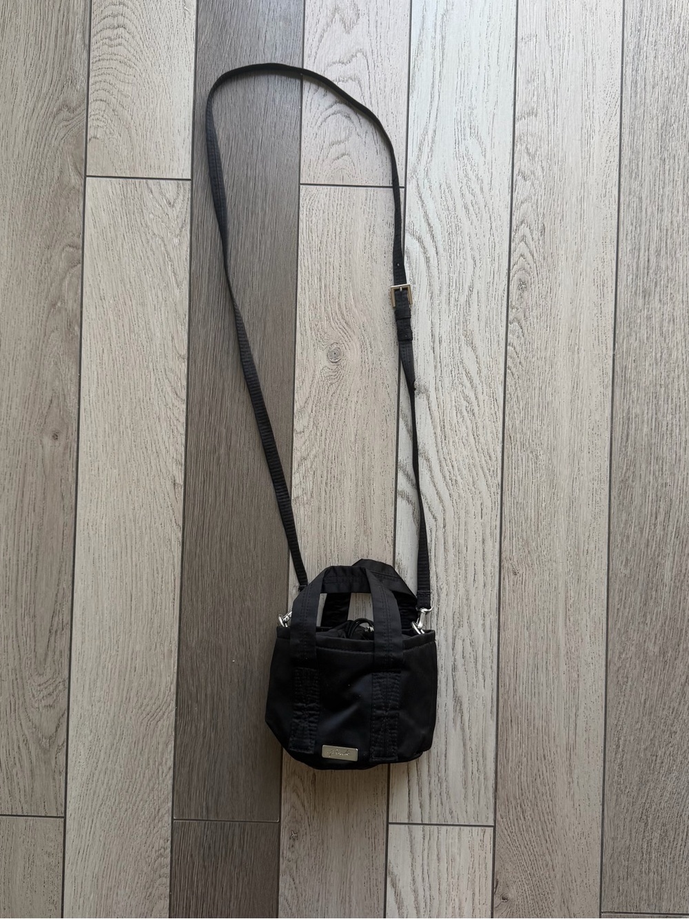 Victoria’s Secret PINK Black Crossbody Mini Tote Bag